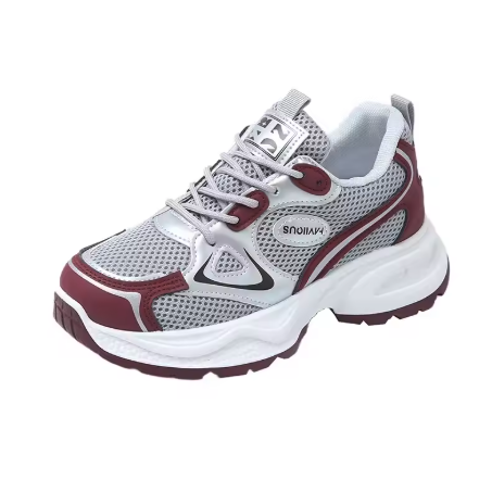 Zapatillas Plata/Carmesí Clásico