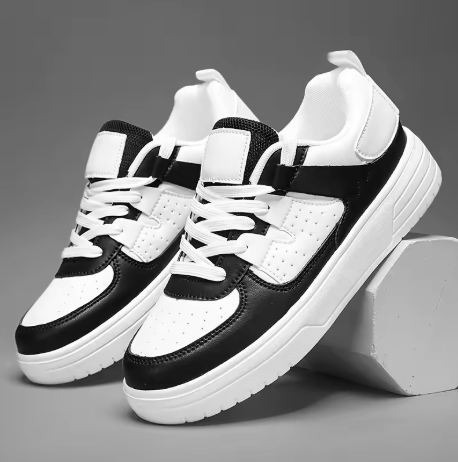 Zapatillas Retro White Black para mujer