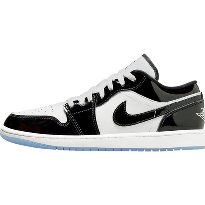 side view Nike air jordan 1 low concord