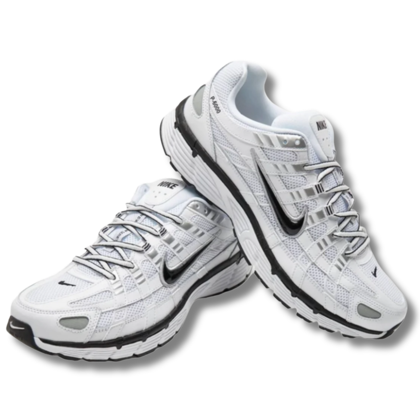 Zapatillas White Metallic Silver Black