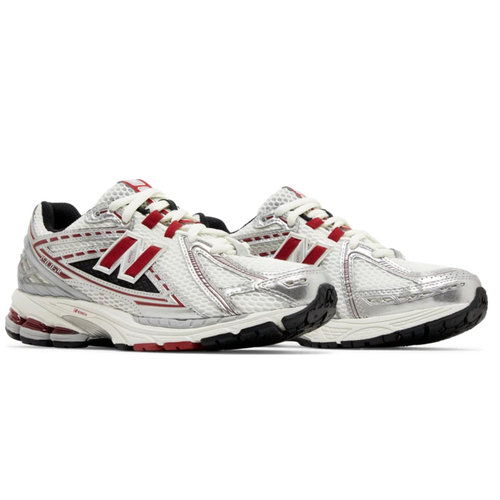 Zapatillas Plata/Carmesí Clásico